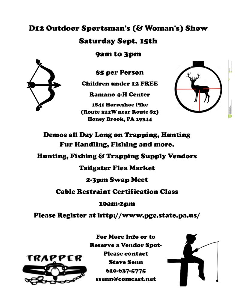 minioutdoorshow – Pennsylvania Trappers Association